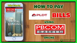 PBCom Mobile PLDT How to pay PLDT Bills using PBCOMobile Online App