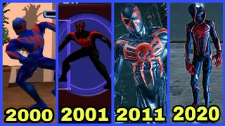 Evolution of SPIDER-MAN 2099 in Video Games [2000 - 2020]