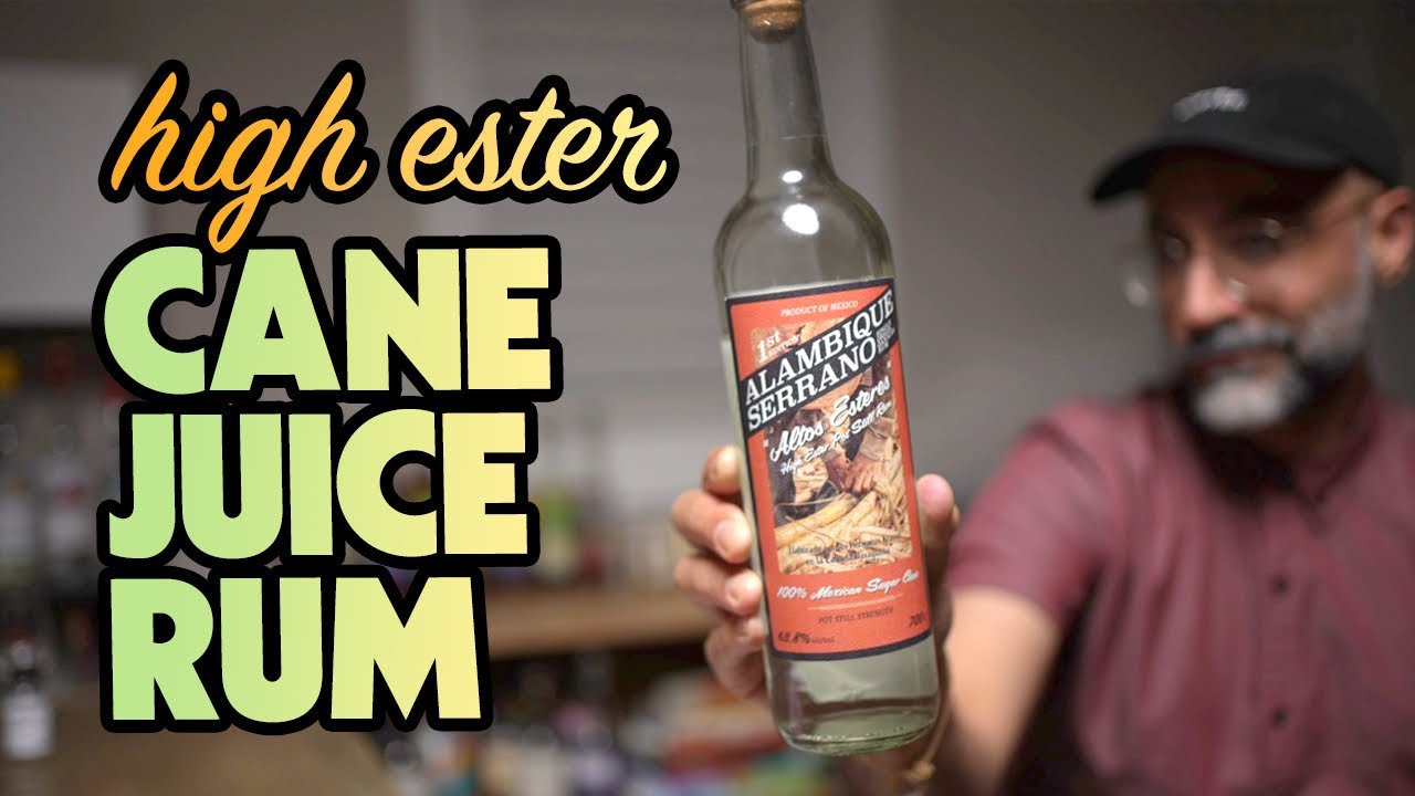 High Ester Mexican Cane Juice Rum | Alambique Serrano Altos Esteres