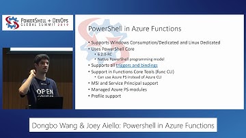 PowerShell in Azure Functions by Dongbo Wang & Joey Aiello