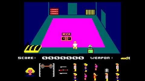 [AMSTRAD CPC] Friday The 13th - Review & Longplay