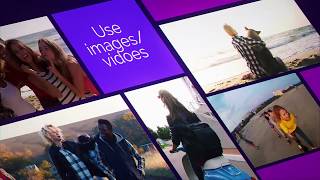 Grid Album: After effects template