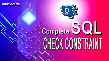 SQL CHECK Constraint | SQL for beginners | Learn SQL Online | harisystems