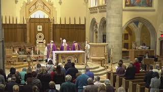 Mass for Ash Wednesday with Bishop Kulick