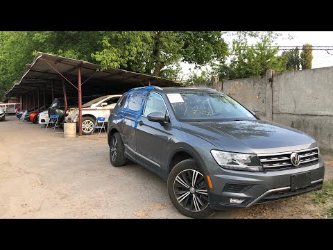 VW Tiguan 2018 SEL из Америки. Авто из США с подтверждённым пробегом.