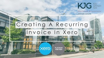 Creating a recurring invoice in Xero