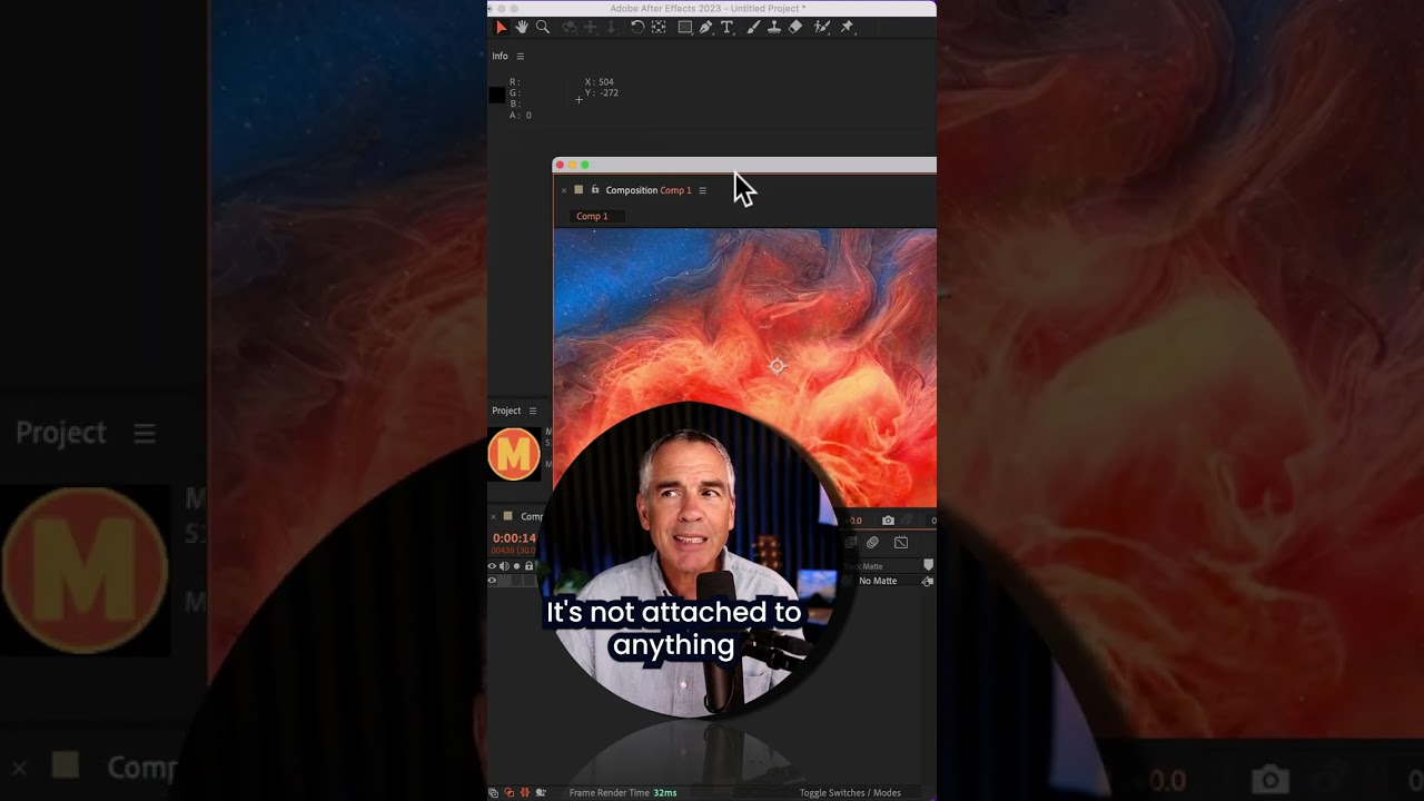 Undock Panels in Adobe After Effects