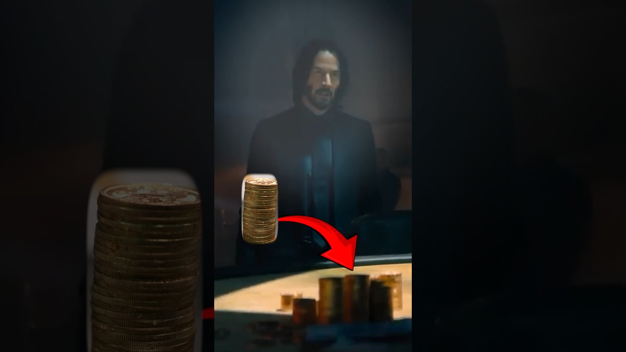JOHN WICK GOLD COINS!? #money #numismatics #johnwick