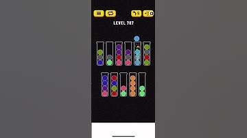Ball Sort stage 787 #games #puzzle #ballsort