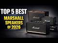 Top 5 Best Marshall Speakers of 2026: Acton III vs Stanmore III vs Woburn