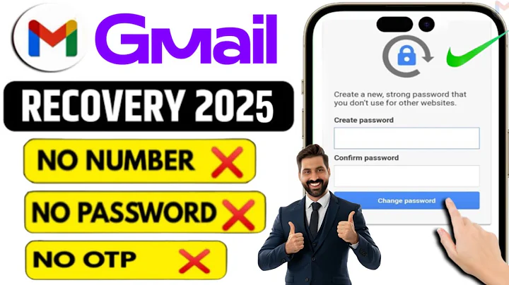 Gmail Account Recovery 2025 || Recover Gmail Account without Verification Code Password & Number
