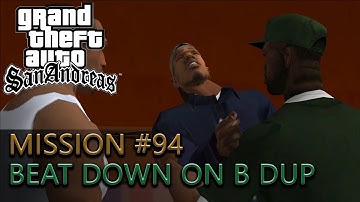 Grand Theft Auto: San Andreas - Mission #94 - Beat Down On B Dup | 1440p 60fps