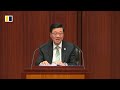 FULL EVENT: Hong Kong leader John Lee’s 2026 policy address