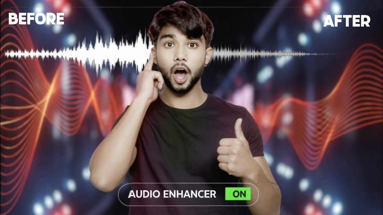 How To Enhance Audio Quility In Video | How to edit voice for youtube videos | adobe voice enhancer