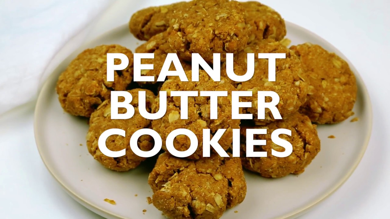 The Most Delicious (& Healthy!) Peanut Butter Cookies YouTube