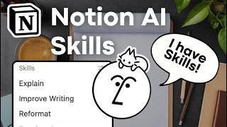 NEW Notion AI Skills | Tutorial   FREE Skill Pack Template