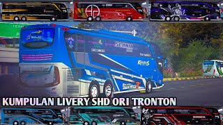 BUSSID UPDATE LAH!!KUMPULAN LIVERY SHD TRONTON ORI TERBARU & TERDETAIL💯 screenshot 4