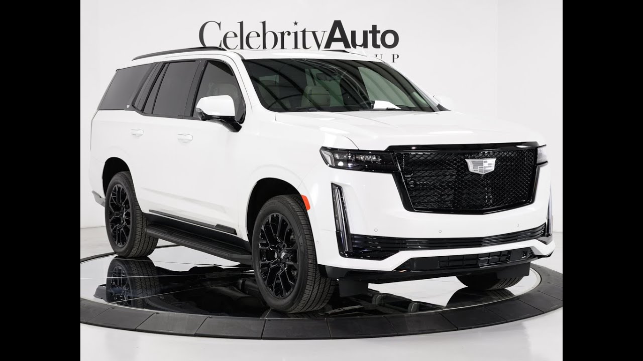 2023 CADILLAC ESCALADE 4WD SPORT ONYX PACKAGE NIGHT VISION YouTube