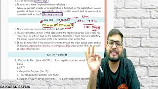 Returns Under GST | Full Chapter Revision | CA Inter Sep 2026 | CA Karan Satija
