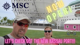 Newly Renovated Nassau Port Msc Meraviglia 2023