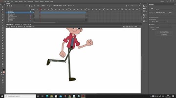 Flash animation tutorial- front 3/4 runcycle