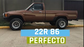 TOYOTA 22R AÑO 86 4X4 EN VENTA NITIDO