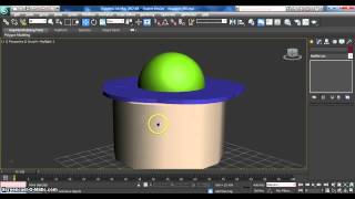 Tutorial 6 - (3D MAX) Model a Classroom: create cylinder
