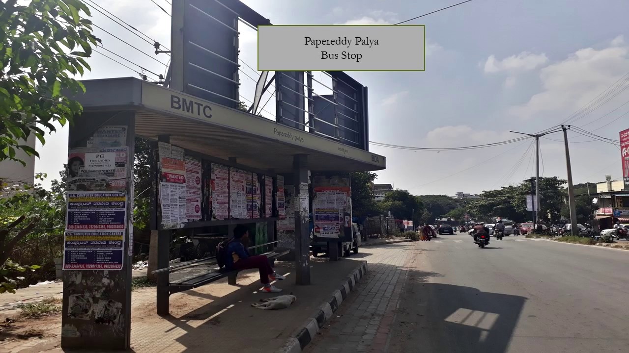 Bangalore Outer Ring Road Bus Stop YouTube