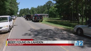 Homicide investigation underway after body found in Camden
