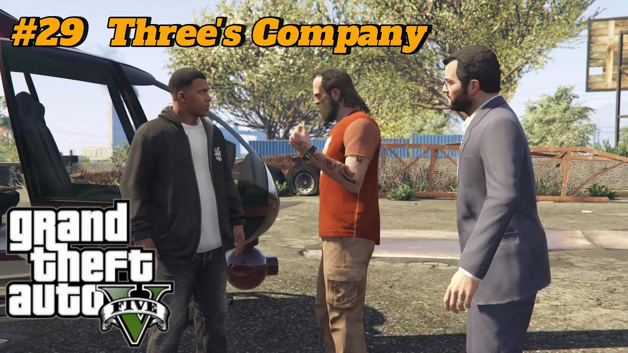 Three's Company | Michael, Franklin & Trevor’s Craziest Rescue Operation! | GTA 5 Story Mode Part 29