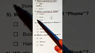 Synonym quizzes -can you get all of them? #english #mindbendingquiz #synonyms #wordfinder #quiztime