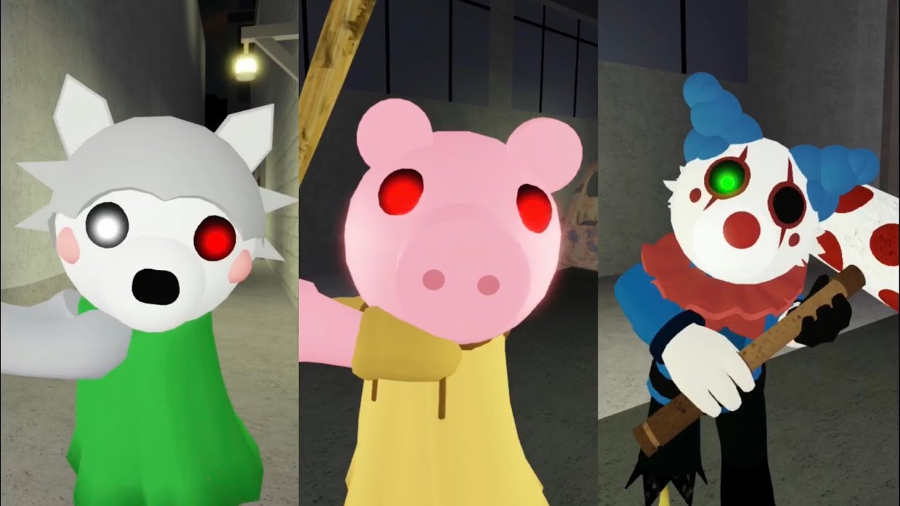 All Piggy jump scares￼ #Roblox￼