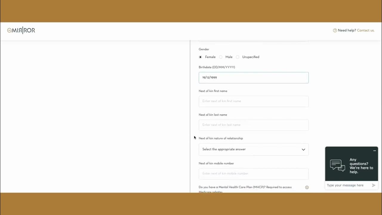 Creating a My Mirror account YouTube
