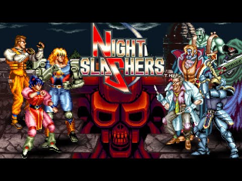Night Slashers ナイトスラッシャーズ 1993 Arcade 2 Players TAS