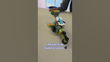 Robot Recolector de muestras lunares 🌜 #lego  #legorobotics #wedo2 #wedo  #legoactivities #short