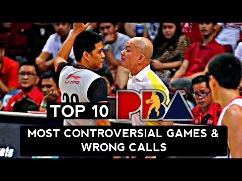 PBA Top 10 Most Controversial Games & Wrong Calls