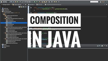 Composition in Java