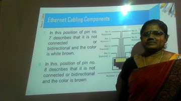 12th Computer Application(Lesson 13-Part 3)-Ethernet Cable