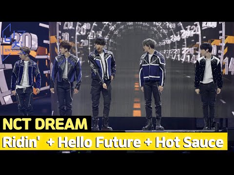 [직캠 4K] NCT DREAM(엔시티 드림) &amp;#39;Ridin&amp;#39;  + <strong>Hello</strong> Future + <strong>Hot</strong> Sauce&amp;#39; World K-POP Concert 직캠(FANCAM