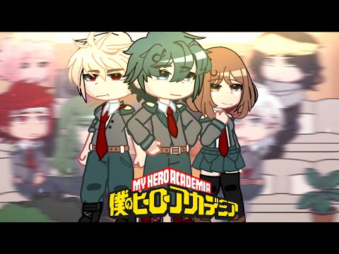 || Class 1A reacts to Deku’s Future || angst? || season 6 spoilers || Gacha Club || MHA || •akii• ||