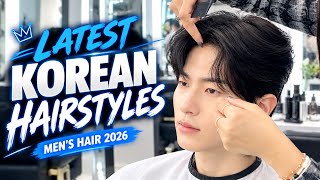Latest Korean Men’s Hairstyles 2026 🇰🇷 | Trendy K-Style Haircuts for Guys#fullvideo