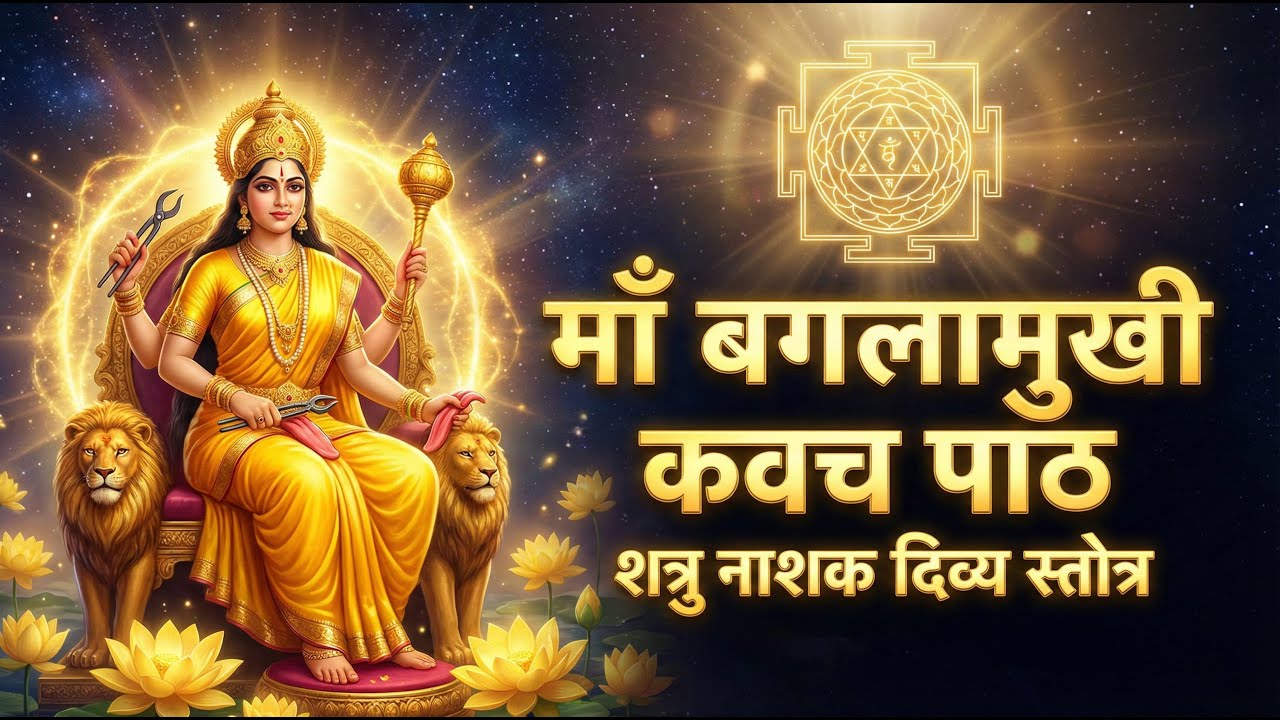 माँ बगलामुखी कवच पाठ | Baglamukhi Kavach Path | शत्रु बाधा नाशक कवच | Gupt Navratri 2026