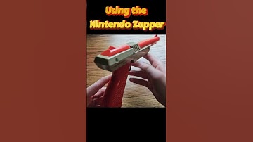 Fun With The Nintendo Zapper #nintendo #duckhunt #retrogaming #zapper  #8bit #nintendogame