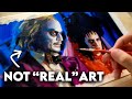 You are not a Real Artist, you&#39;re just an Illustrator...