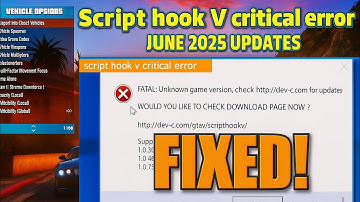 How to Fix Scripthookv Critical Error in GTA5 | July 2025 Update|| GTA 5 scripthook v error