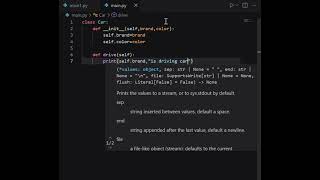 Class &amp; Object in Python | Simple example