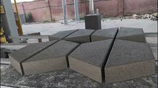 Hi Boss, This Is Ls-15 Type Fully Automatic Brick Machine To Produce Split Half Hexagonal Bricks .