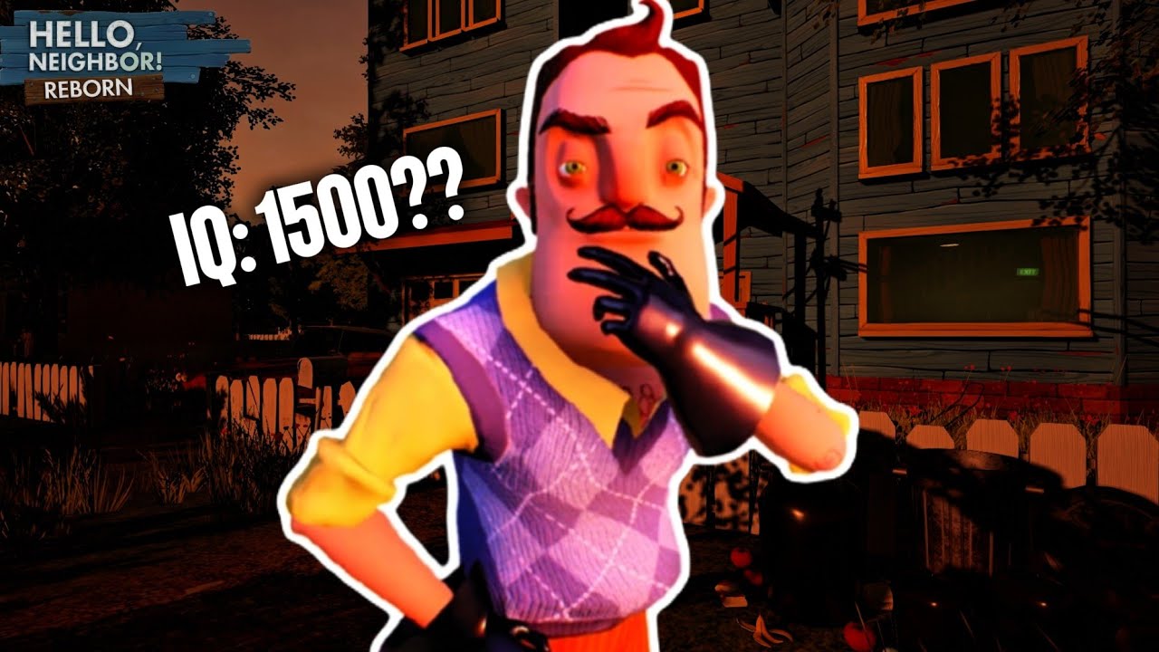 MY NEIGHBOR IS WAY TOO SMART... | HELLO NEIGHBOR REBORN ALPHA 1.4