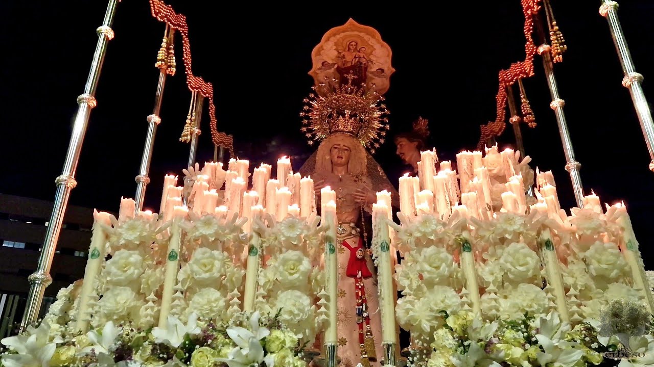 La Virgen de la Salud y Esperanza en el Hospital Macarena