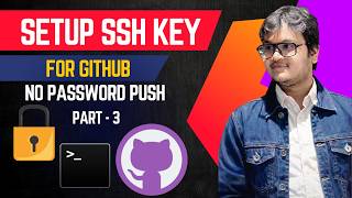 Setup SSH Key for GitHub 🔐 | Password-Free Git Push (Hindi DevOps Tutorial) #coding